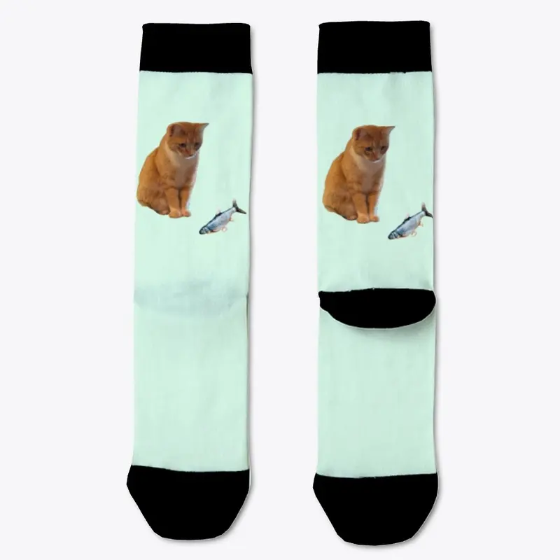 Buddy Ball Cat Socks