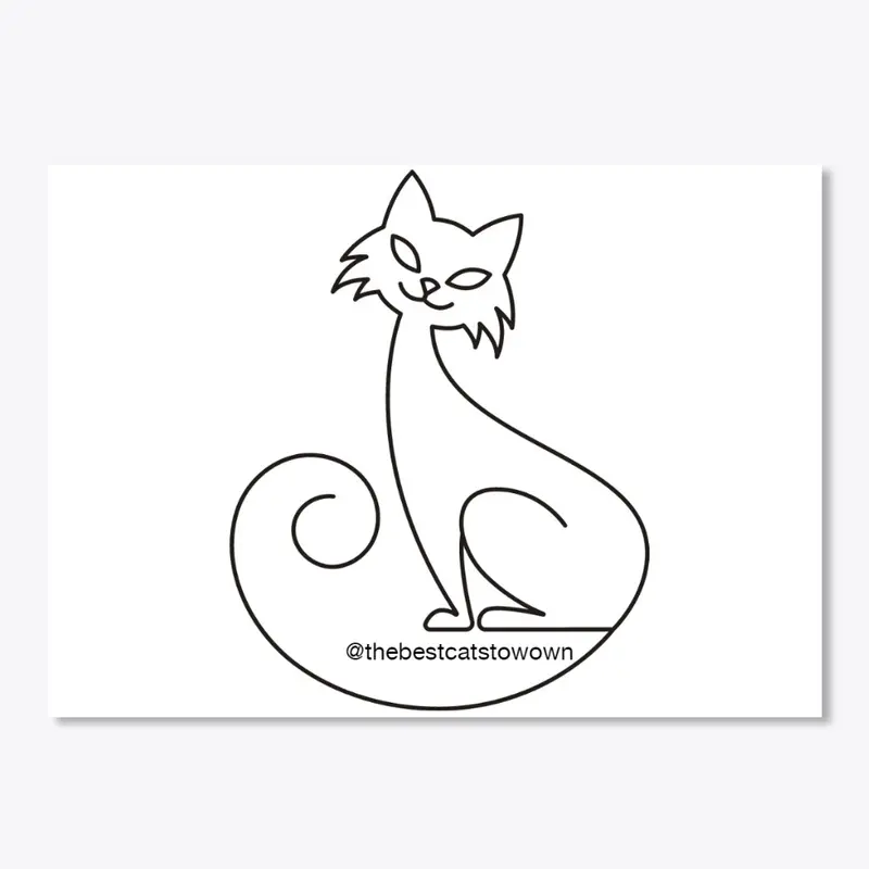 Fancy Cat Collectable Sticker Series