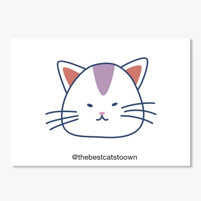 Cute Cat Collectable Sticker Series