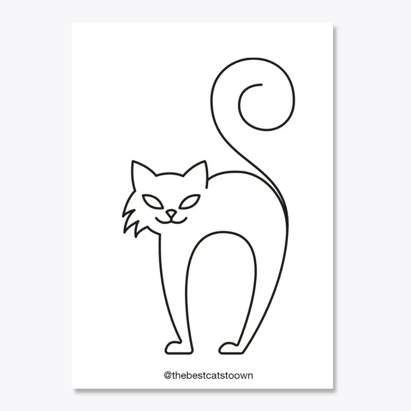 Fancy Cat Collectable Sticker Series