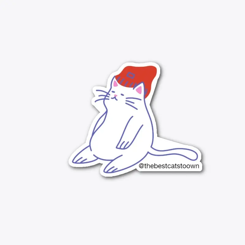 Cute Cat Collectable Sticker Series